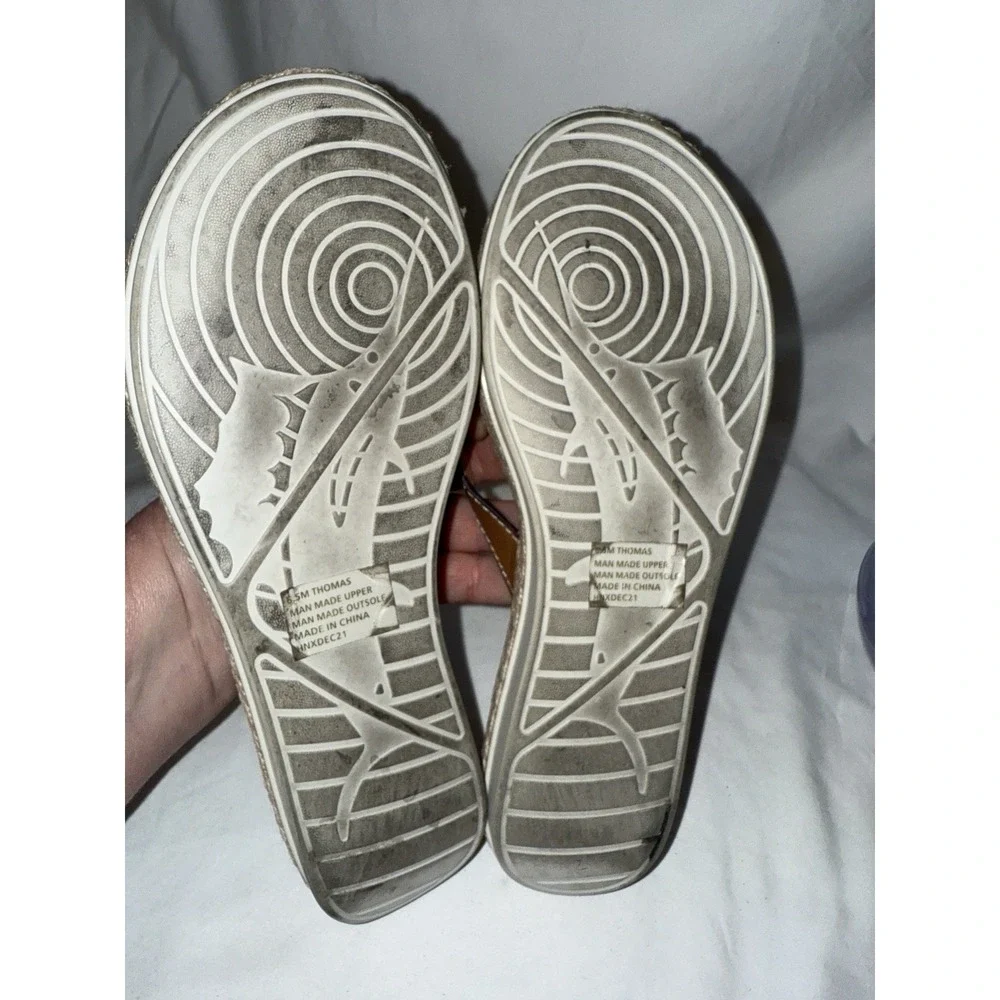 Tommy Bahama Ionna Thong Slip On Sandals relaxology Women's Size 6.5 M